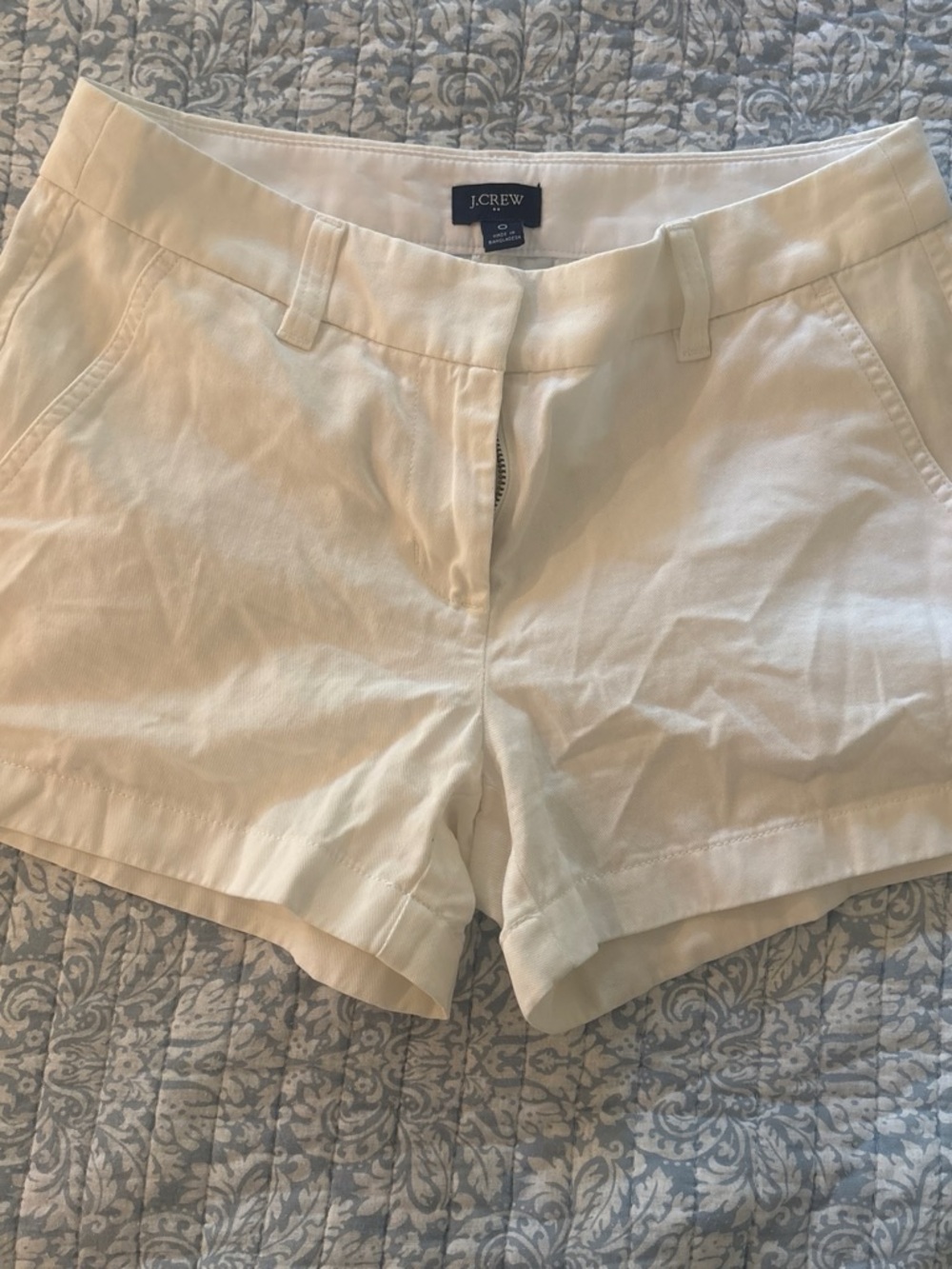 J. Crew Women's White Shorts